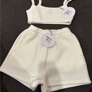 Princess Polly White Textured Set